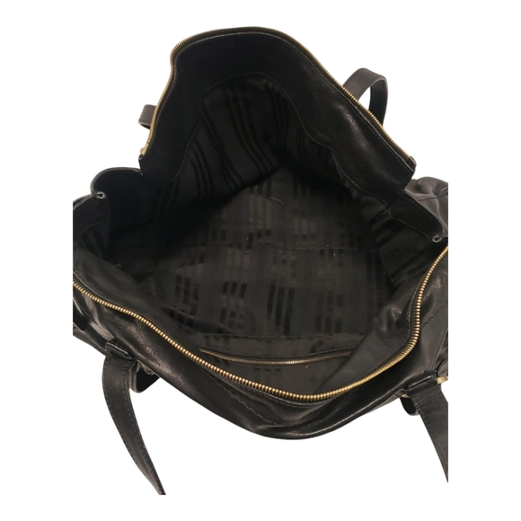 Hogan Leather Shoulder Hobo Made In Italy Gently Loved - Picture 5 of 14